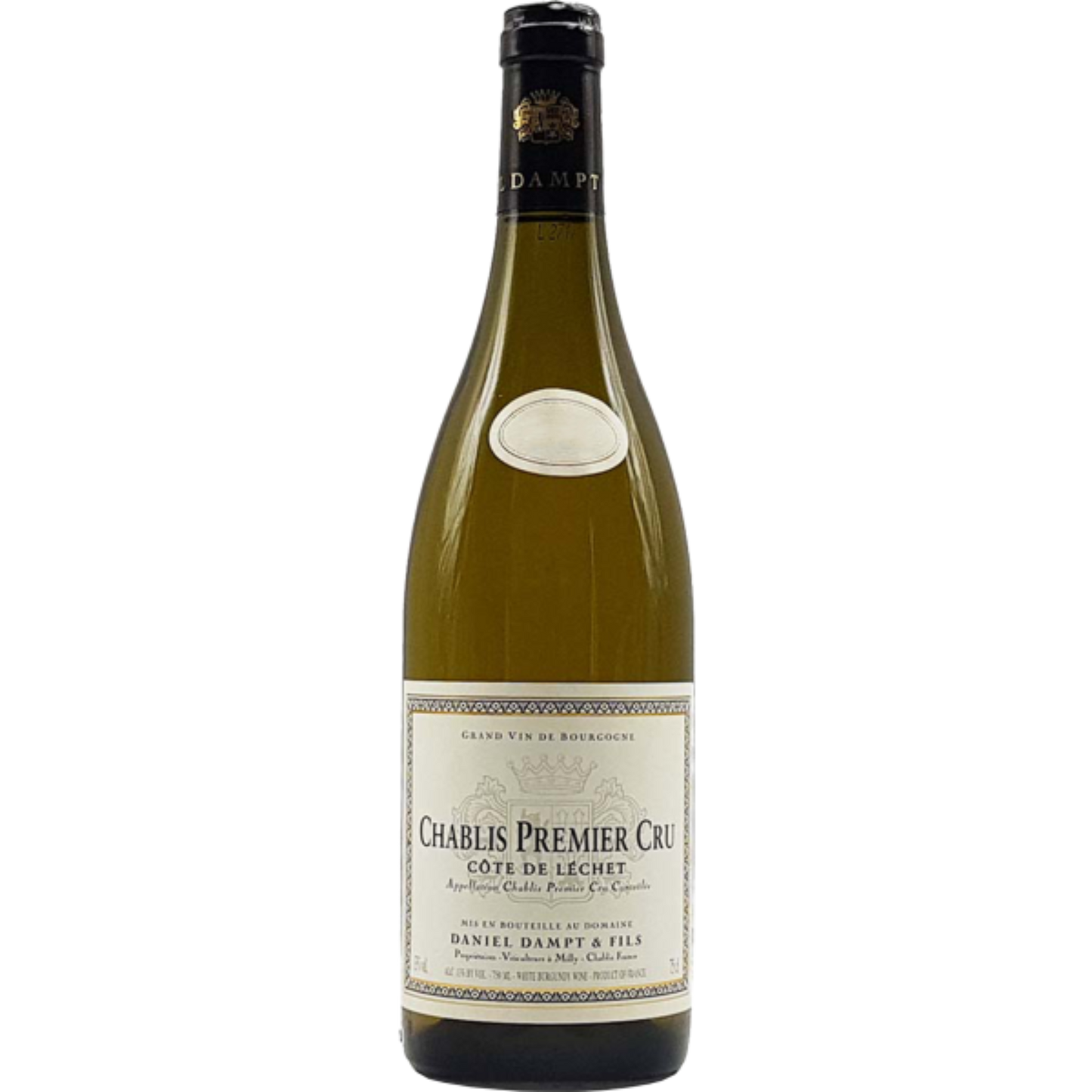 DOMAINE DANIEL DAMPT COTE DE LECHET CHABLIS 1ER CRU 2022