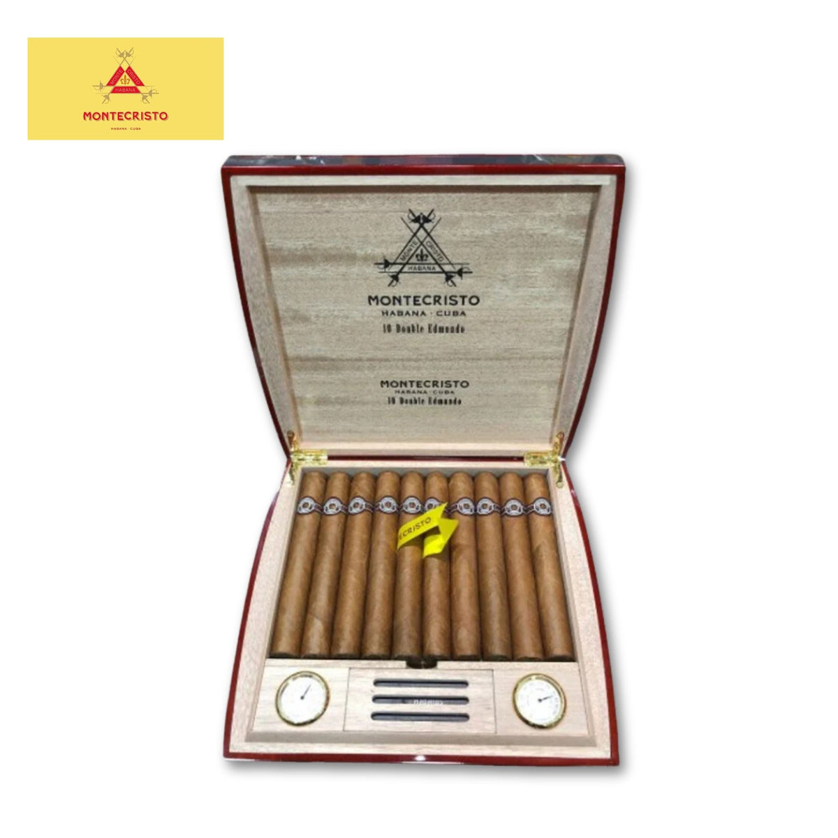 Montecristo Double Edmundo Travel Humidor 10s Box