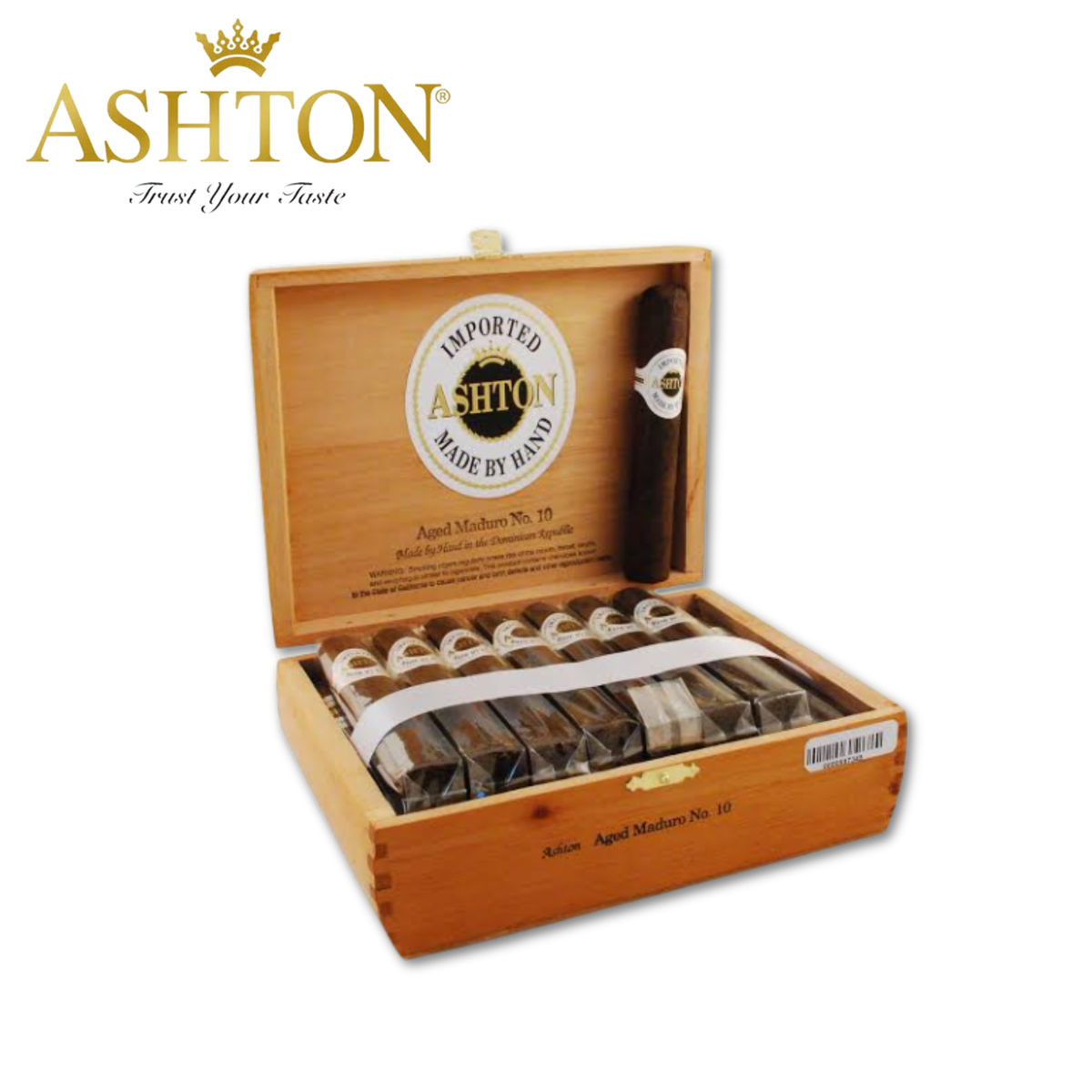 Ashton Aged Maduro No. 10 Robusto