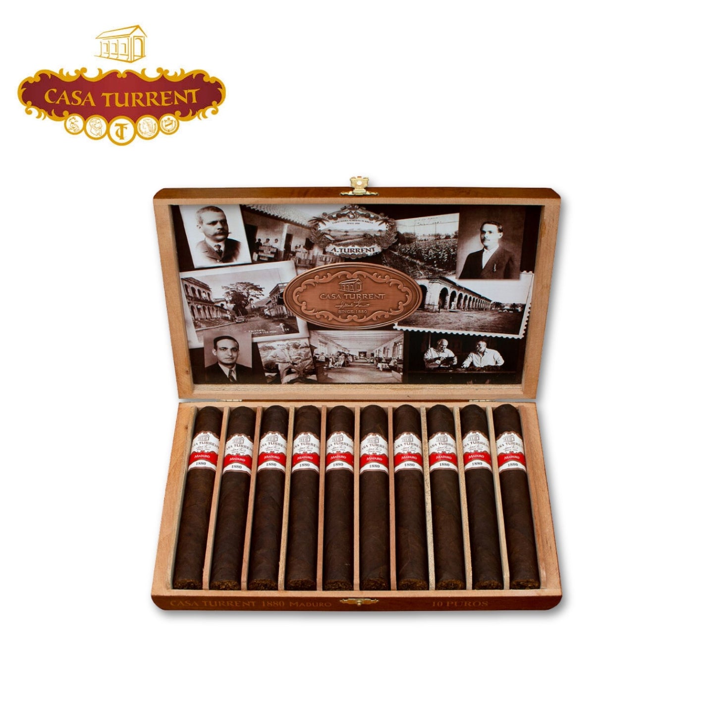 Casa Turrent 1880 Maduro Double Robusto